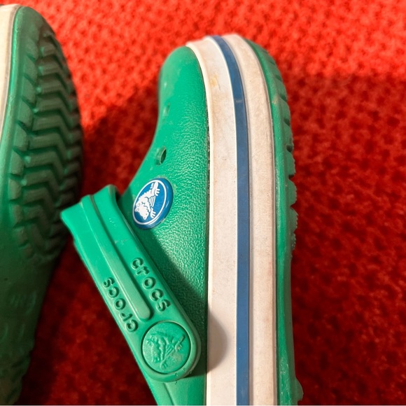 ❤️Host Pick❤️Kids Green Crocs - Picture 12 of 16